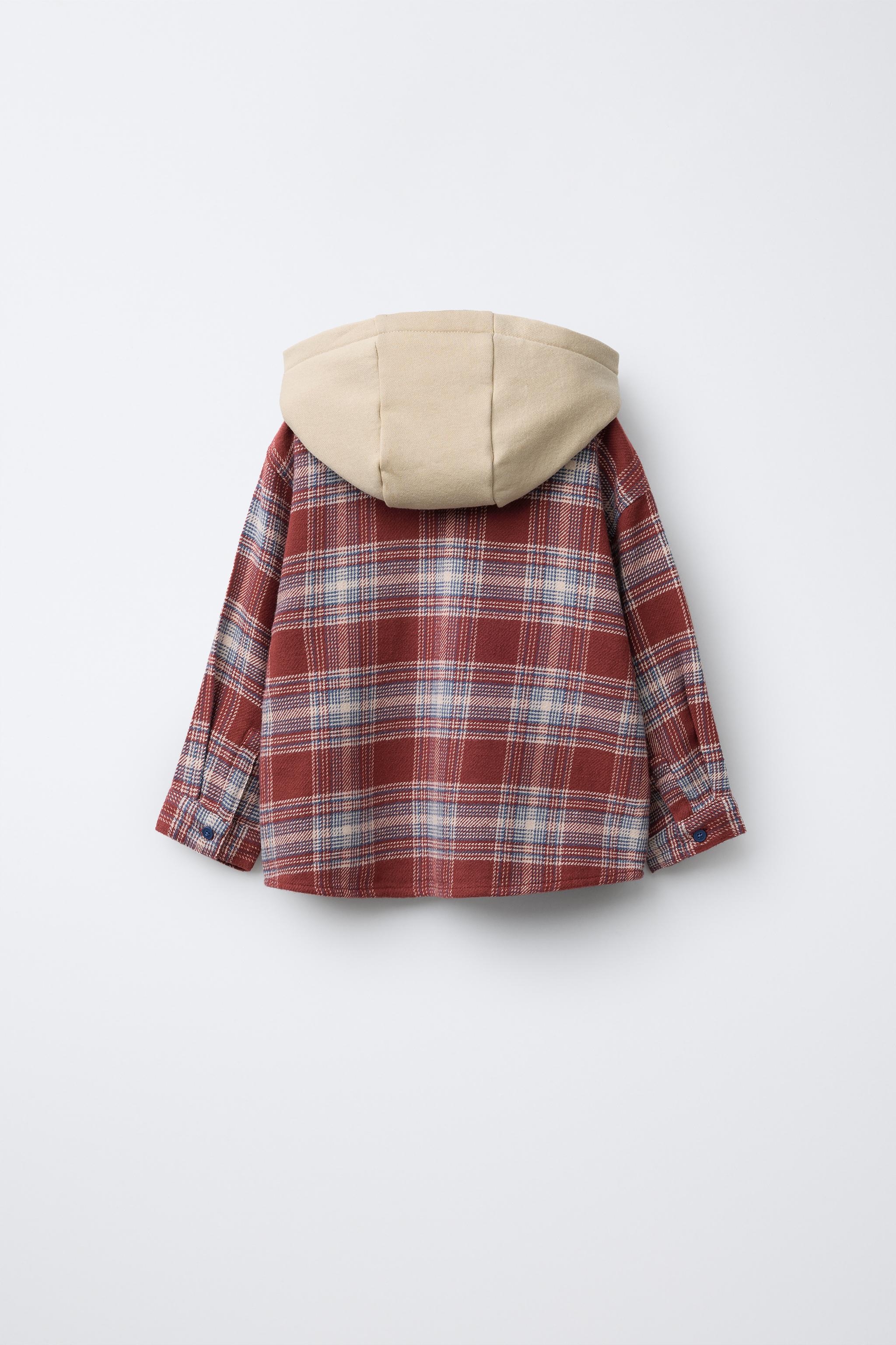 【ZARA】PTCHWRK PRK 09 コントラストパーカー ZARA】PTCHWRK PRK 09 コントラストパーカー