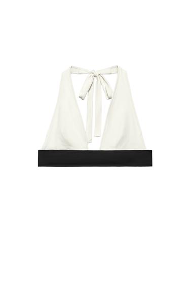 TOP BIKINI COMBINADO - Crudo de Zara