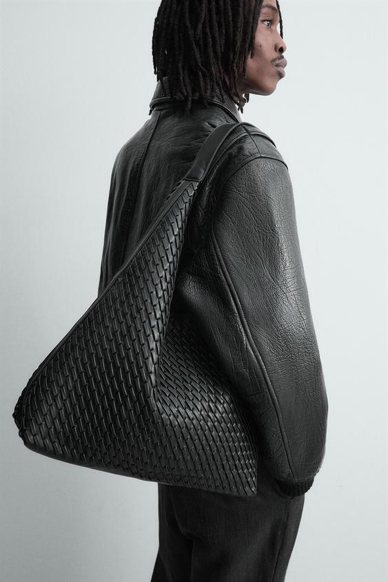 WOVEN SHOPPER BAG from Zara - $99.90