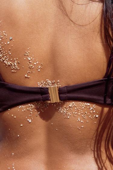 PLAIN BIKINI BOTTOMS - Brown by Zara - Image 4