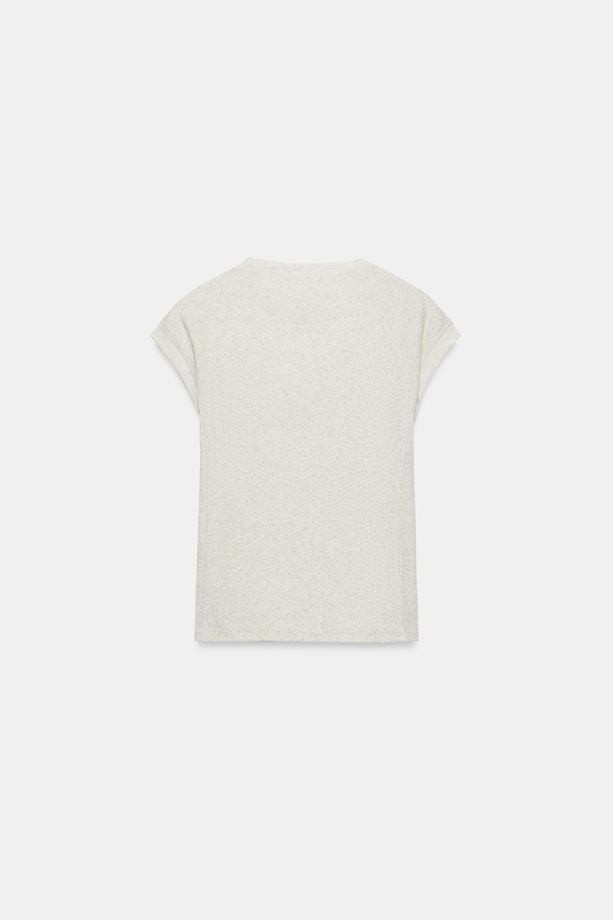 T-SHIRT RUSTIQUE DÉCOLLETÉ ROND