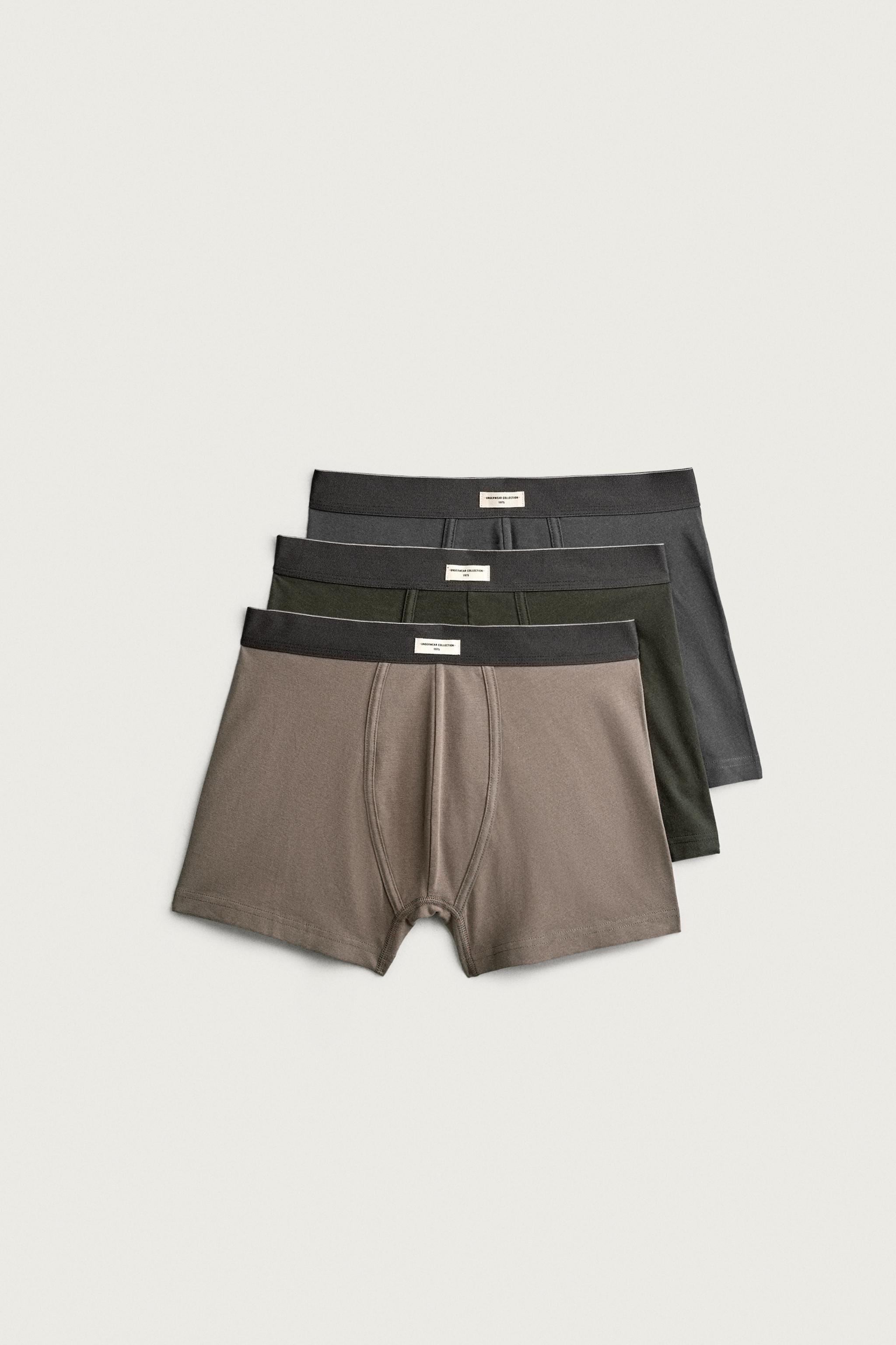 3-PACK MIXED BOXER BRIEFS — various