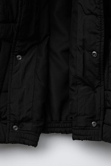 VESTE REMBOURRÉE LÉGÈRE - Noir de Zara - Image 4