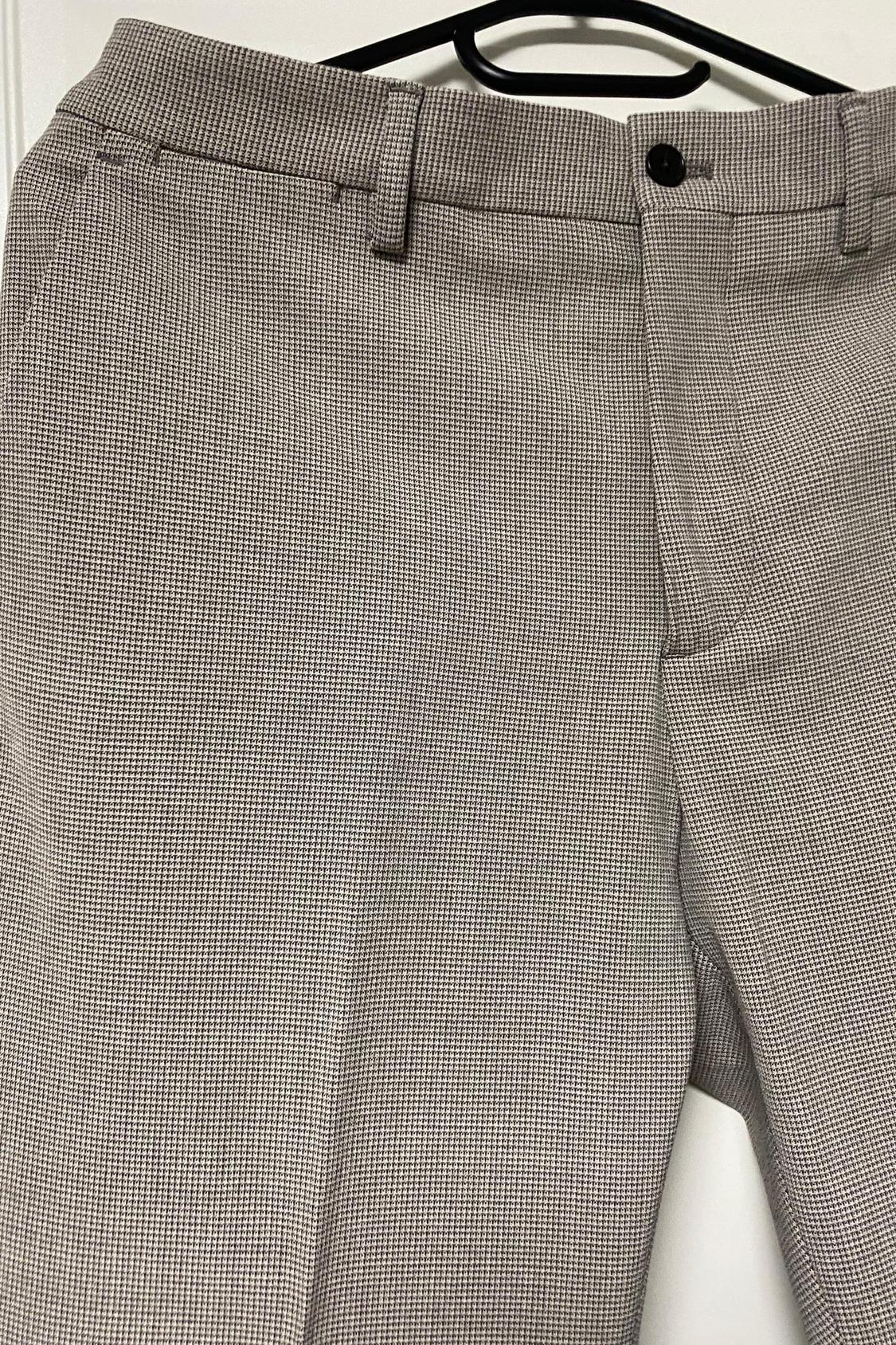 TEXTURED SUIT TROUSERS - Image 2