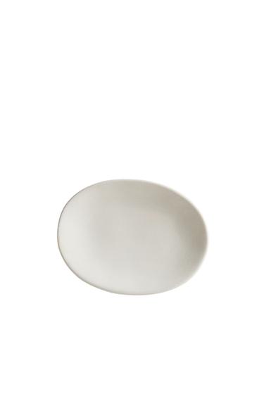 Zara CREAM CERAMIC BATHROOM SOAP DISH - Cream