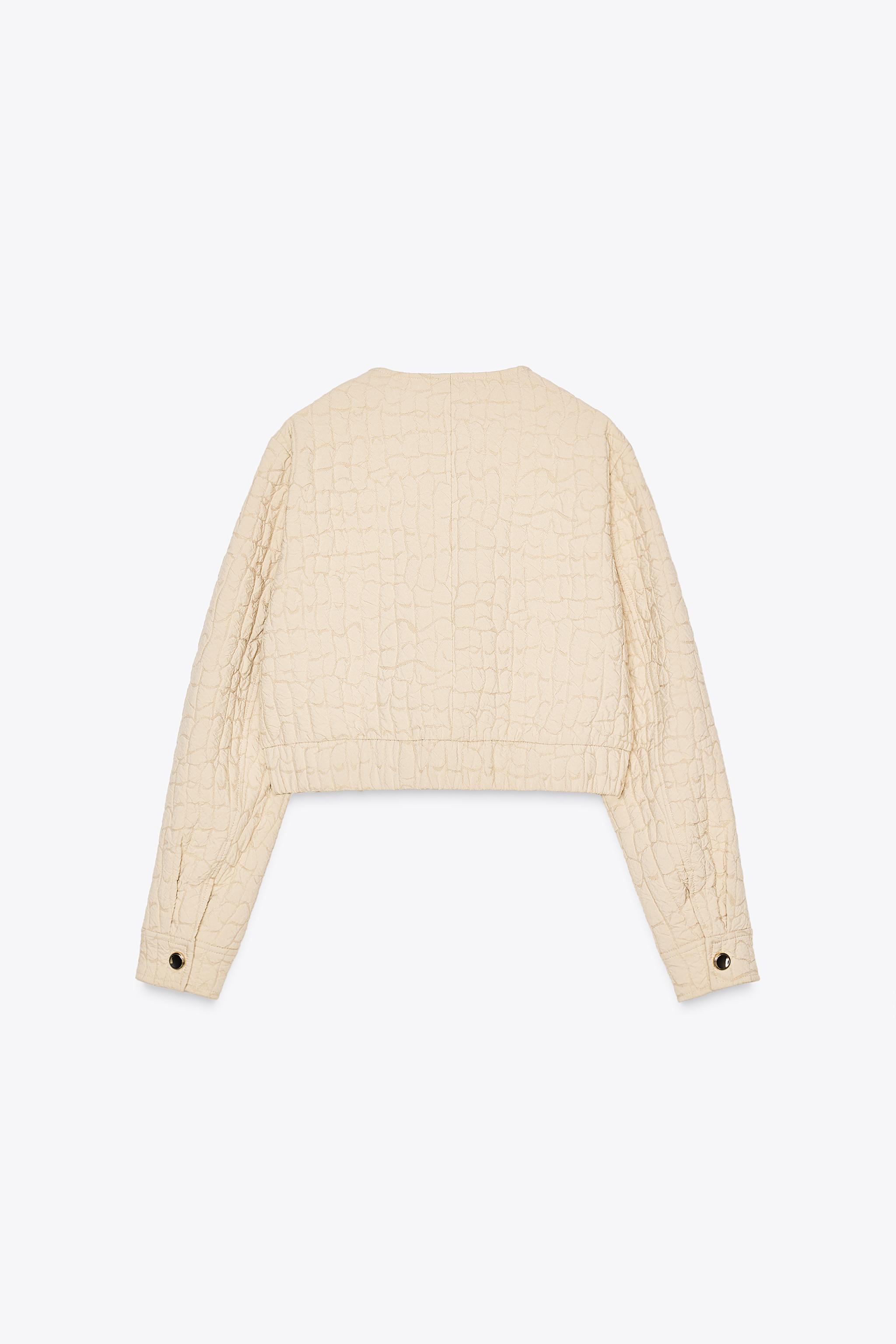 ☆ドイツ発*ZARA*新作*キルティングボンバージャケット/CAMEL☆ 03046045743-e2.jpg?ts=