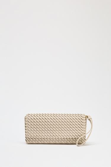 BOLSO TRENZADO - Crudo de Zara