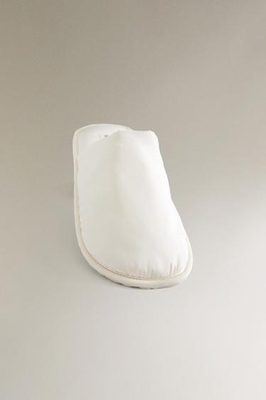 TECHNICAL FABRIC MULE SLIPPERS - White by Zara - Image 5