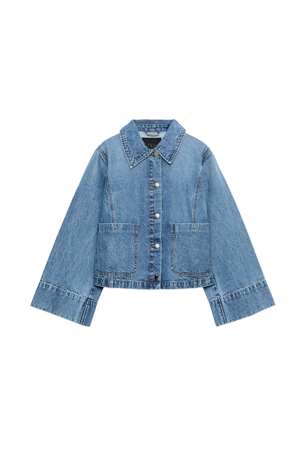 Z1975 CROPPED DENIM JACKET - image 4
