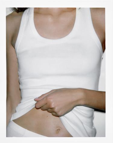 TOP ALGODÓN SUPIMA® - Blanco de Zara