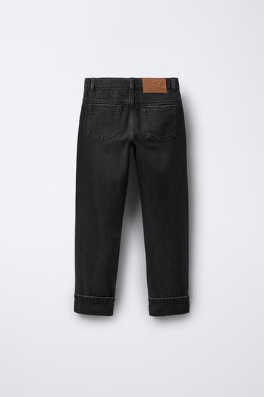 JEAN STRAIGHT - Noir de Zara - Image 1