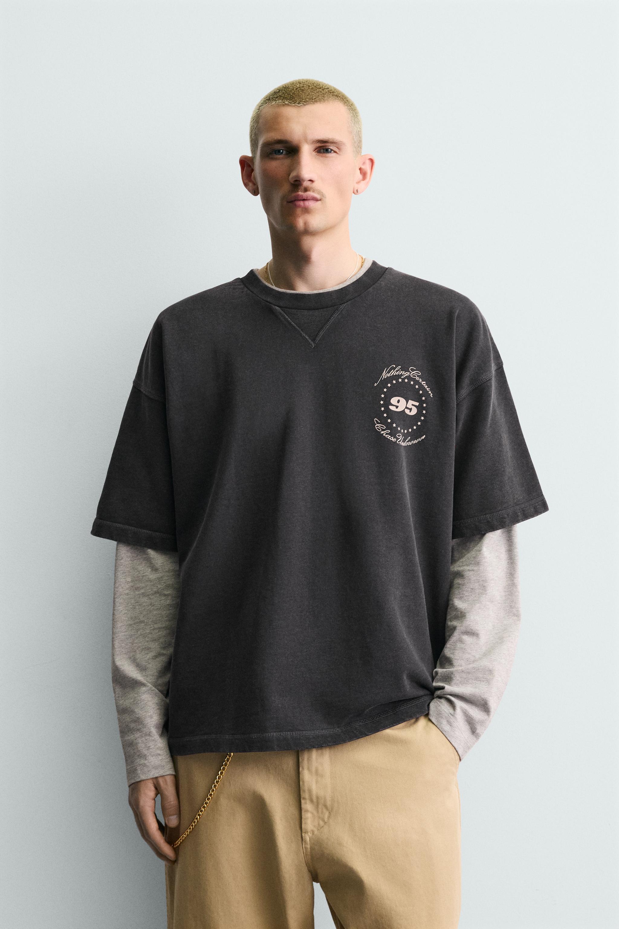SWEAT DÉLAVÉ GRAPHIQUE CHEVAUX