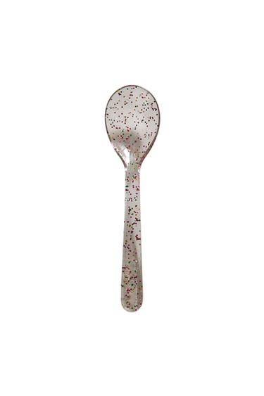 KIDS' TRITAN™ GLITTER SPOON - Transparent by Zara