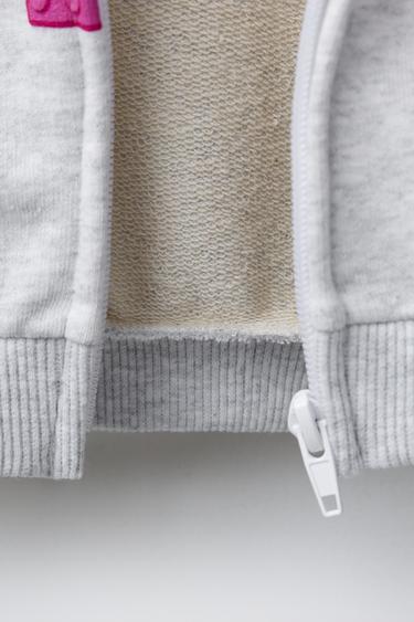 SWEAT ZIPPÉ LEGO® - Gris chiné de Zara - Image 3