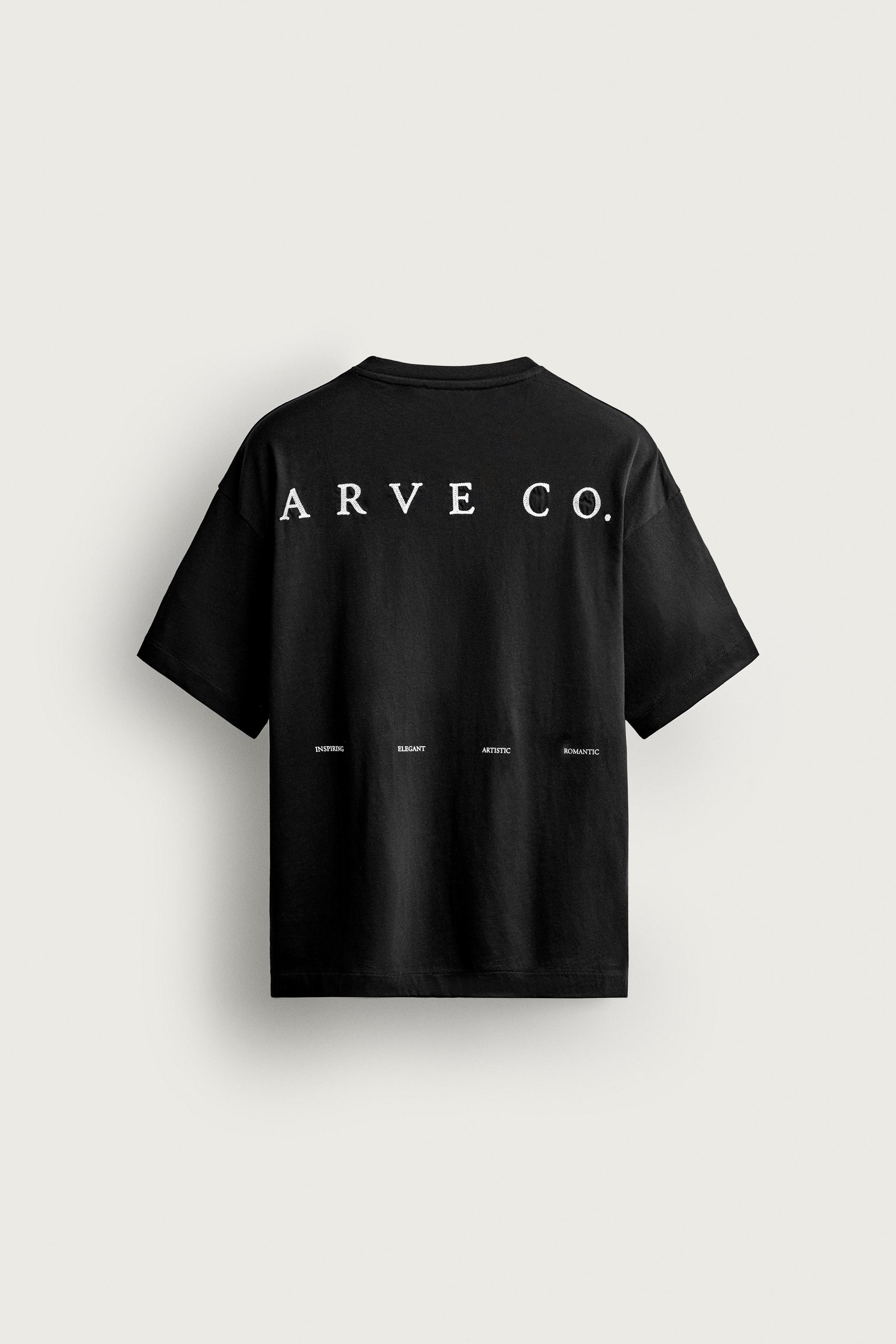 T-SHIRT RELAXED FIT BRODÉ BIMATIÈRE