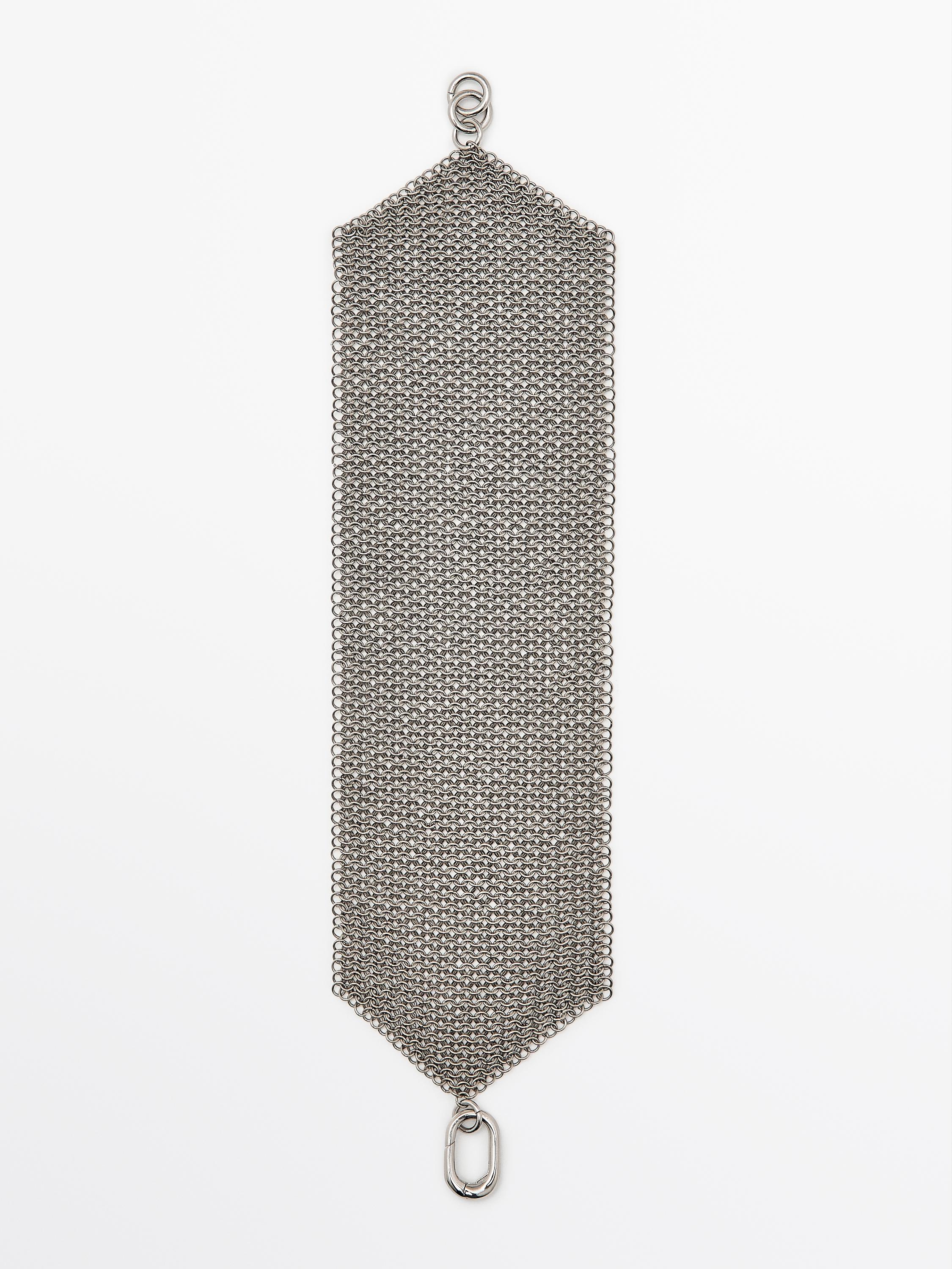 Wide mesh bracelet - Limited Edition - Silver | ZARA Canada Wide mesh bracelet - Limited Edition - Silver | ZARA Canada