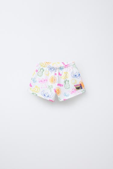 LILO & STITCH © DISNEY PRINTED BERMUDA SHORTS - Oyster-white by Zara