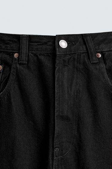 JEAN COUPE AMPLE - Noir de Zara - Image 8