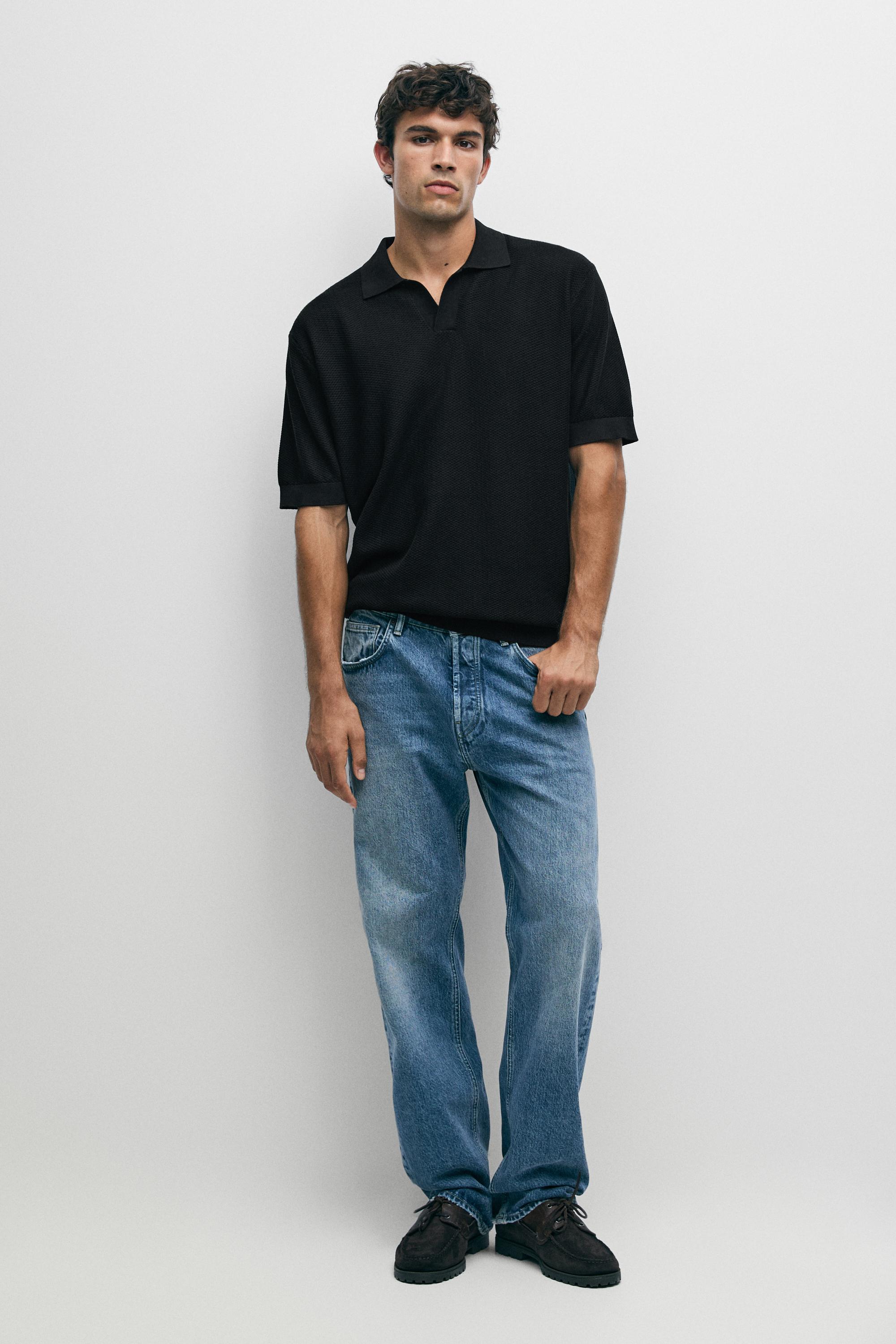 100% cotton knit polo