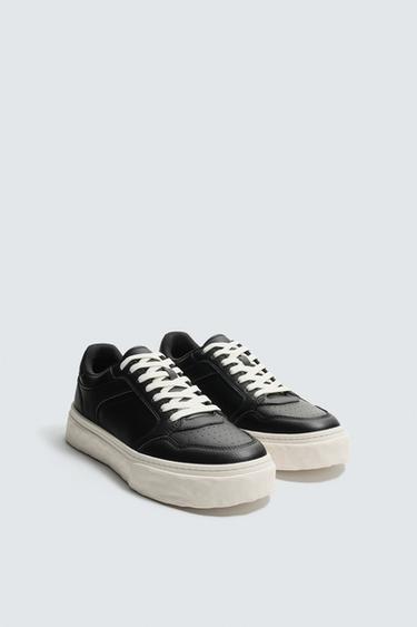 Zara CHUNKY SNEAKERS - Black