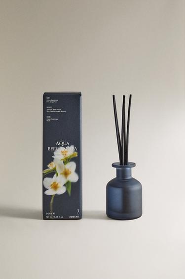 (120 ML) AQUA BERGAMOTA REED DIFFUSERS - Pastel green by Zara