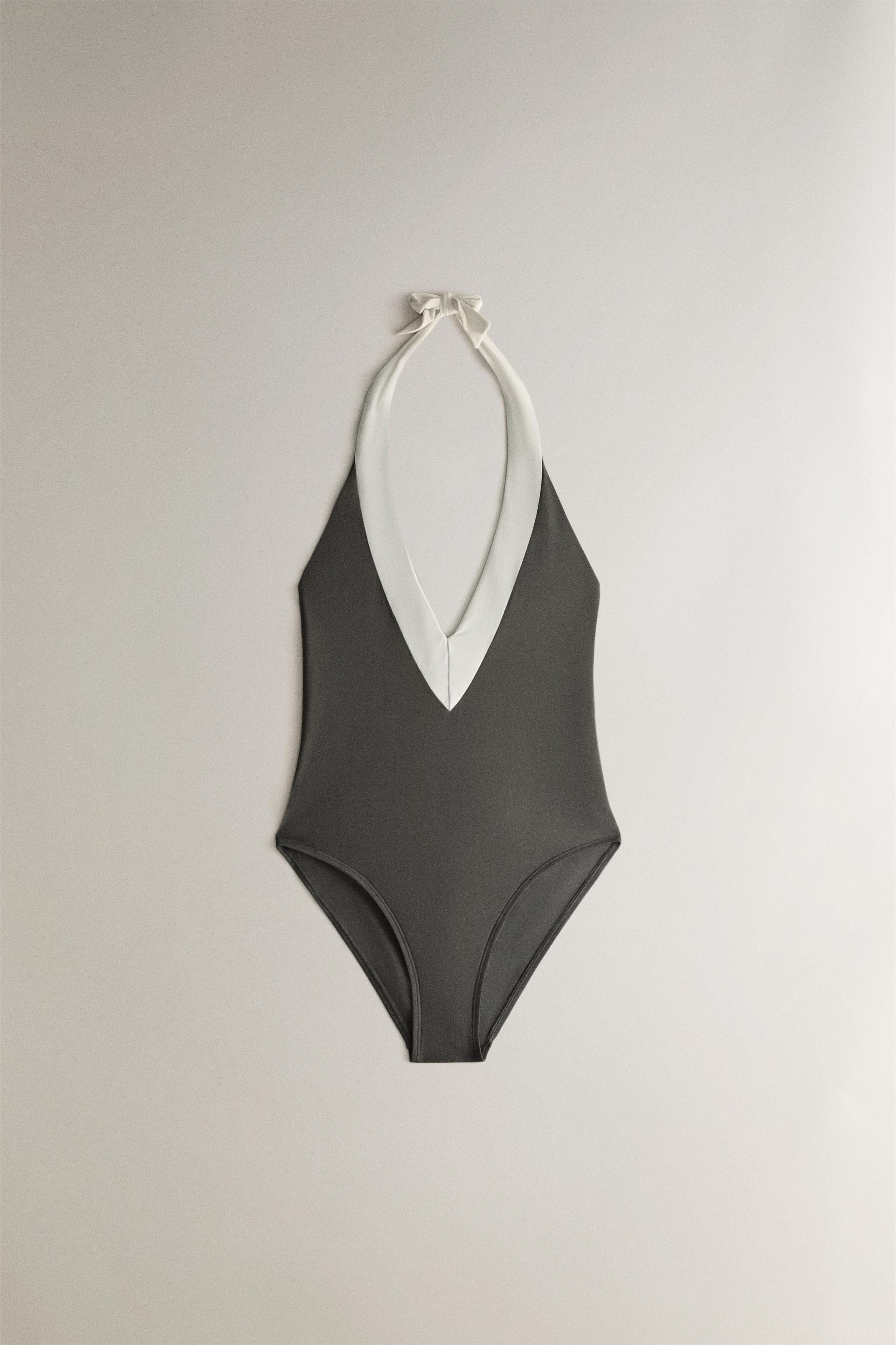 HALTER TIE BEACH SWIMSUIT