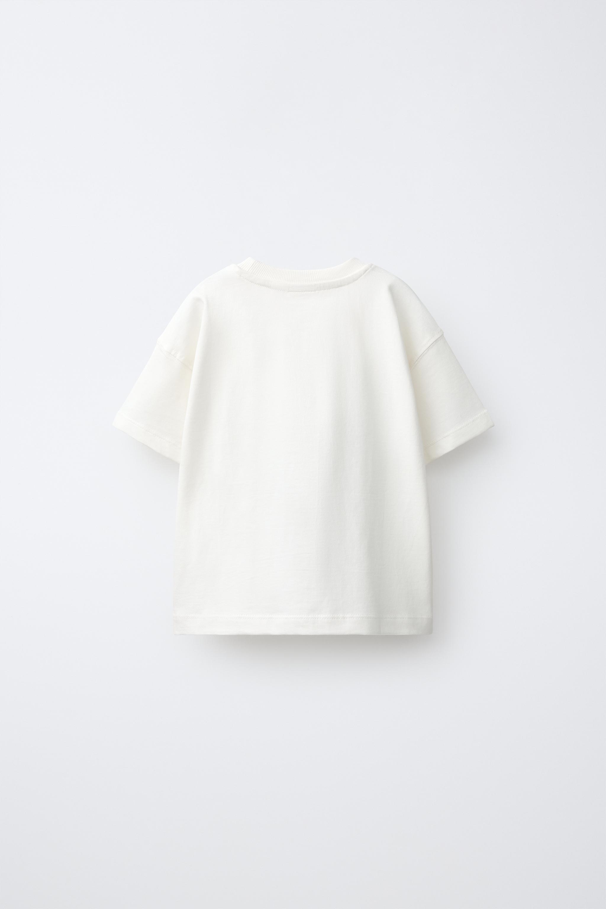 VEHICLE PRINT T-SHIRT — Oyster-white