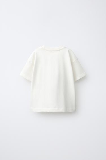 VEHICLE PRINT T-SHIRT — Oyster-white 2