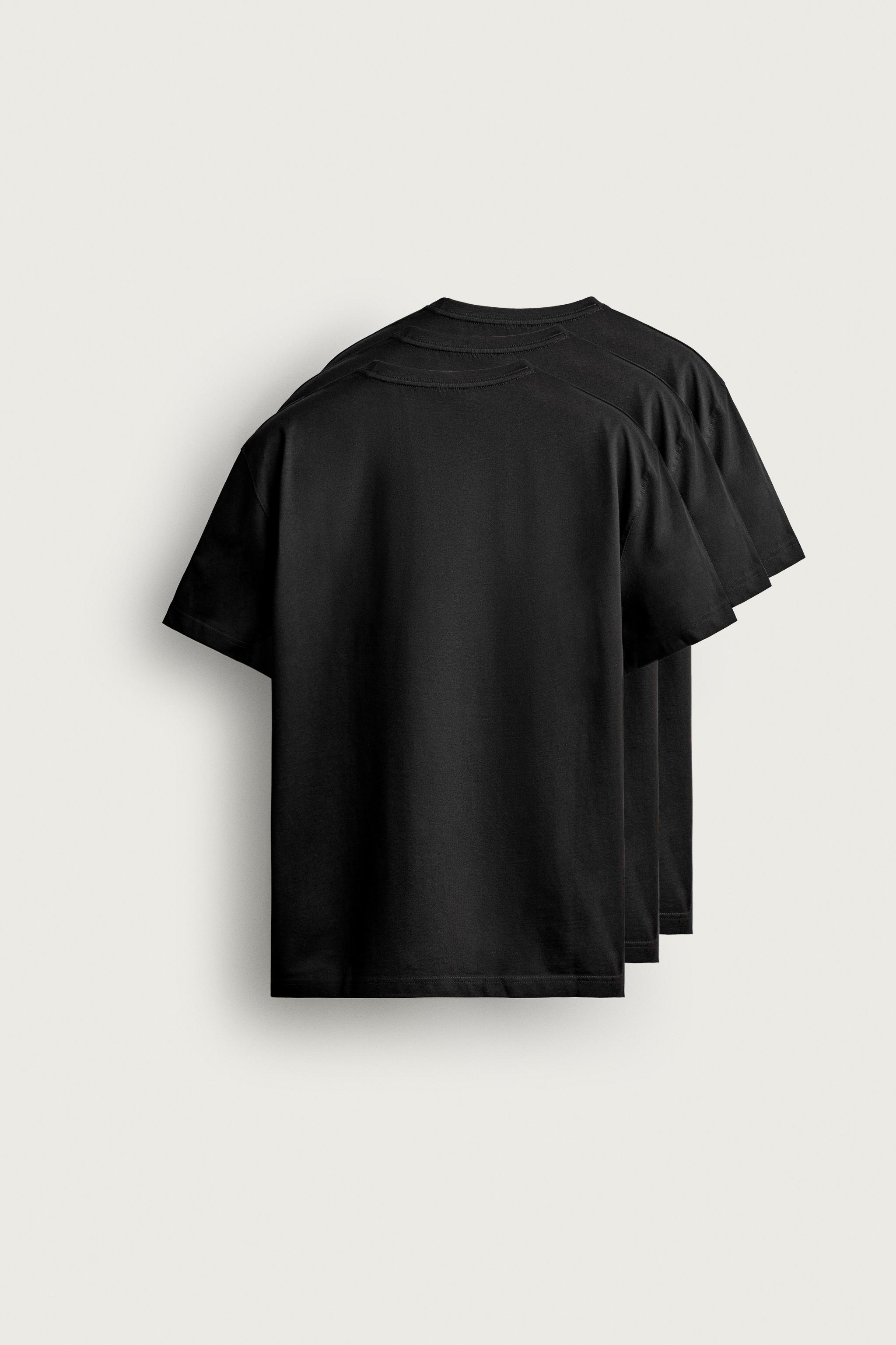 3-PACK MEDIUM WEIGHT BASIC T-SHIRTS /02