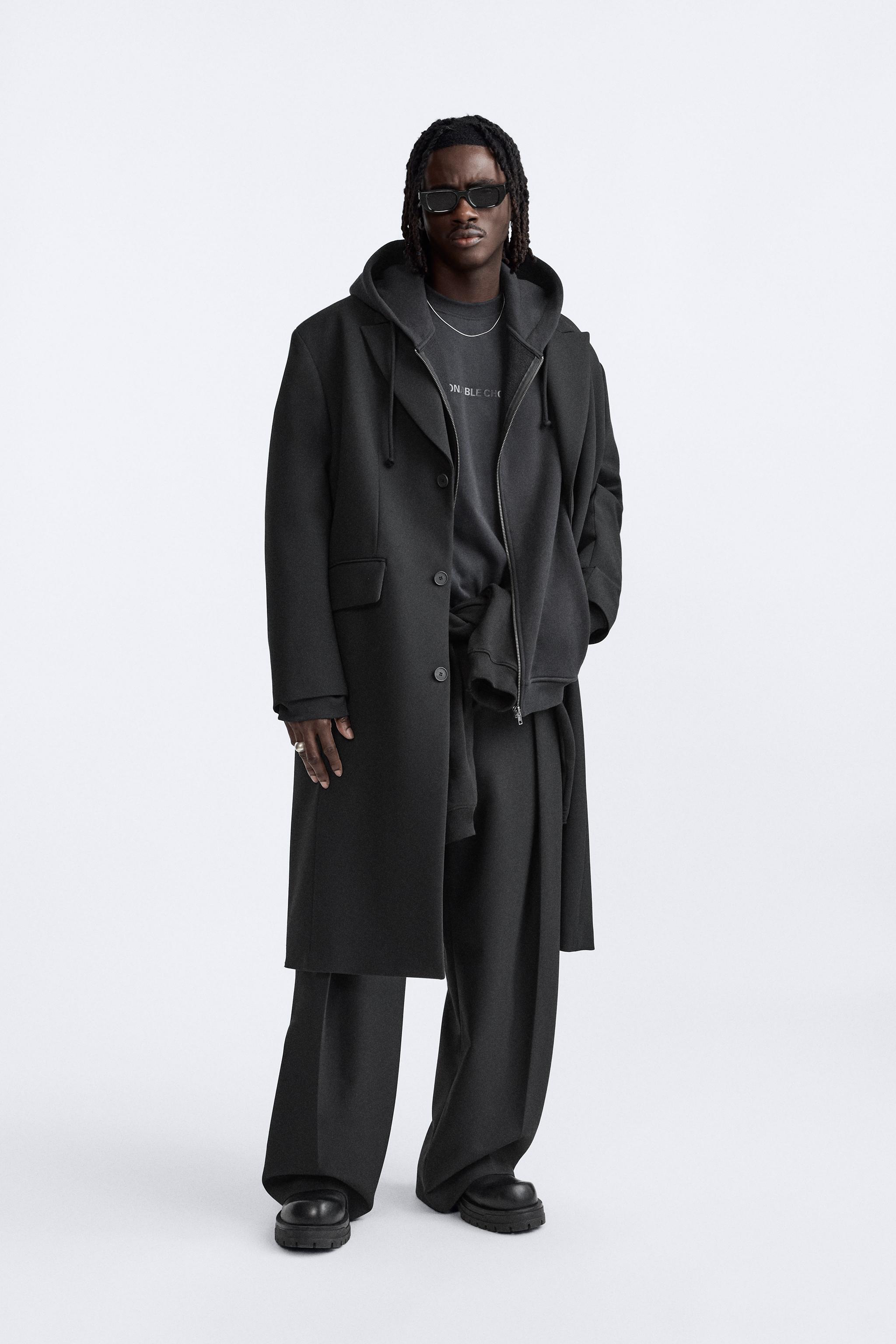 Zara duffle 2024 coat mens