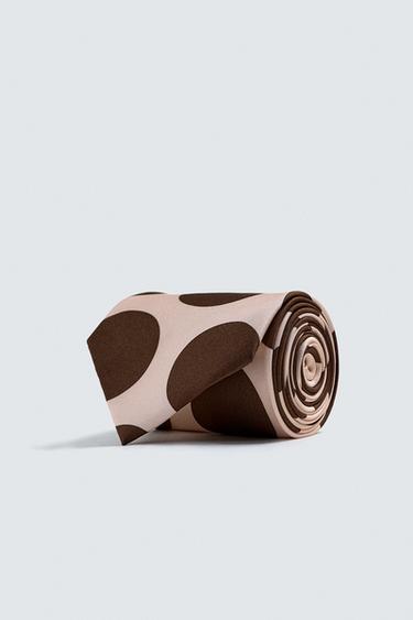 POLKA DOT TIE HARRY LAMBERT FOR ZARA X DISNEY - Pastel pink by Zara