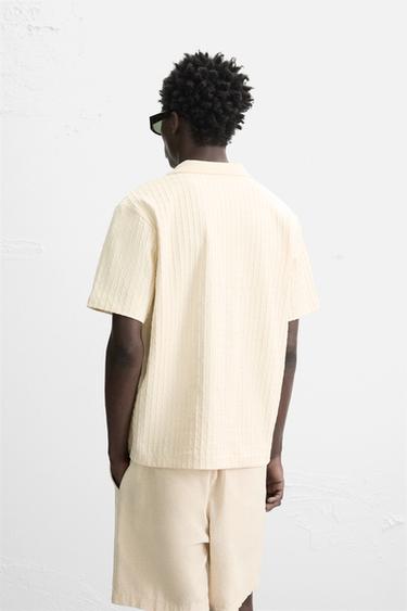 POLO STRUCTURÉ - Écru de Zara - Image 2