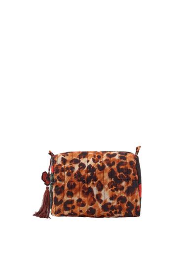 COMBINED QUILTED TOILETRY BAG