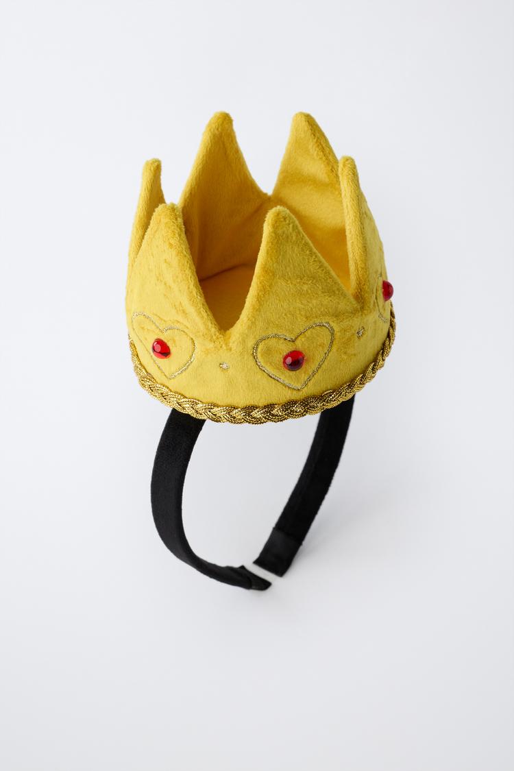 DIADEMA CORONA DISFRAZ REINA DE CORAZONES ALICE IN WONDERLAND © DISNEY