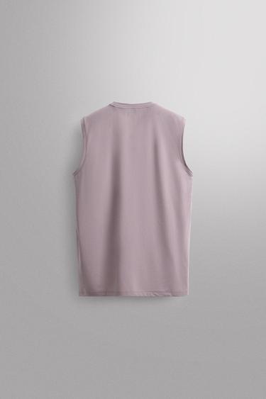 DÉBARDEUR TECHNIQUE BASIQUE - Rose pâle de Zara - Image 6