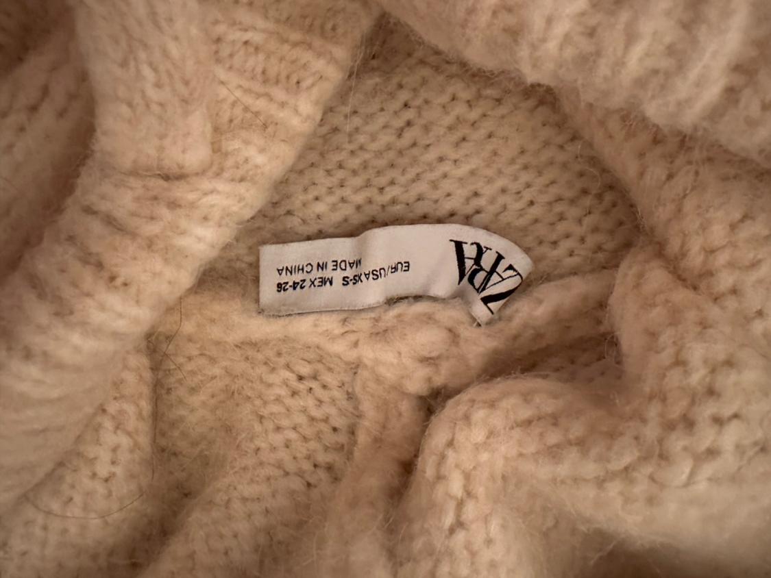 CROPPED KNIT SWEATSHIRT - Image 2