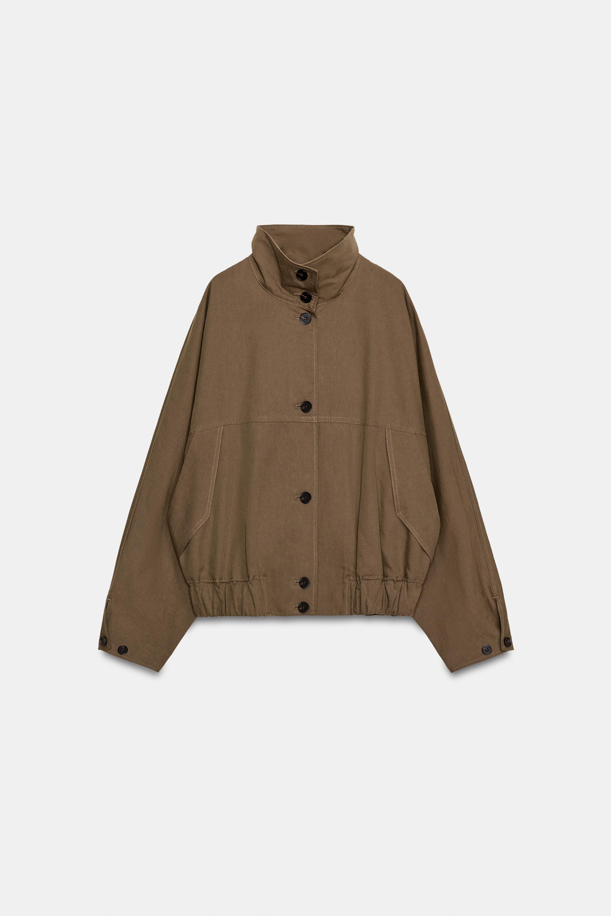 BLOUSON COL MONTANT BAS ÉLASTIQUE