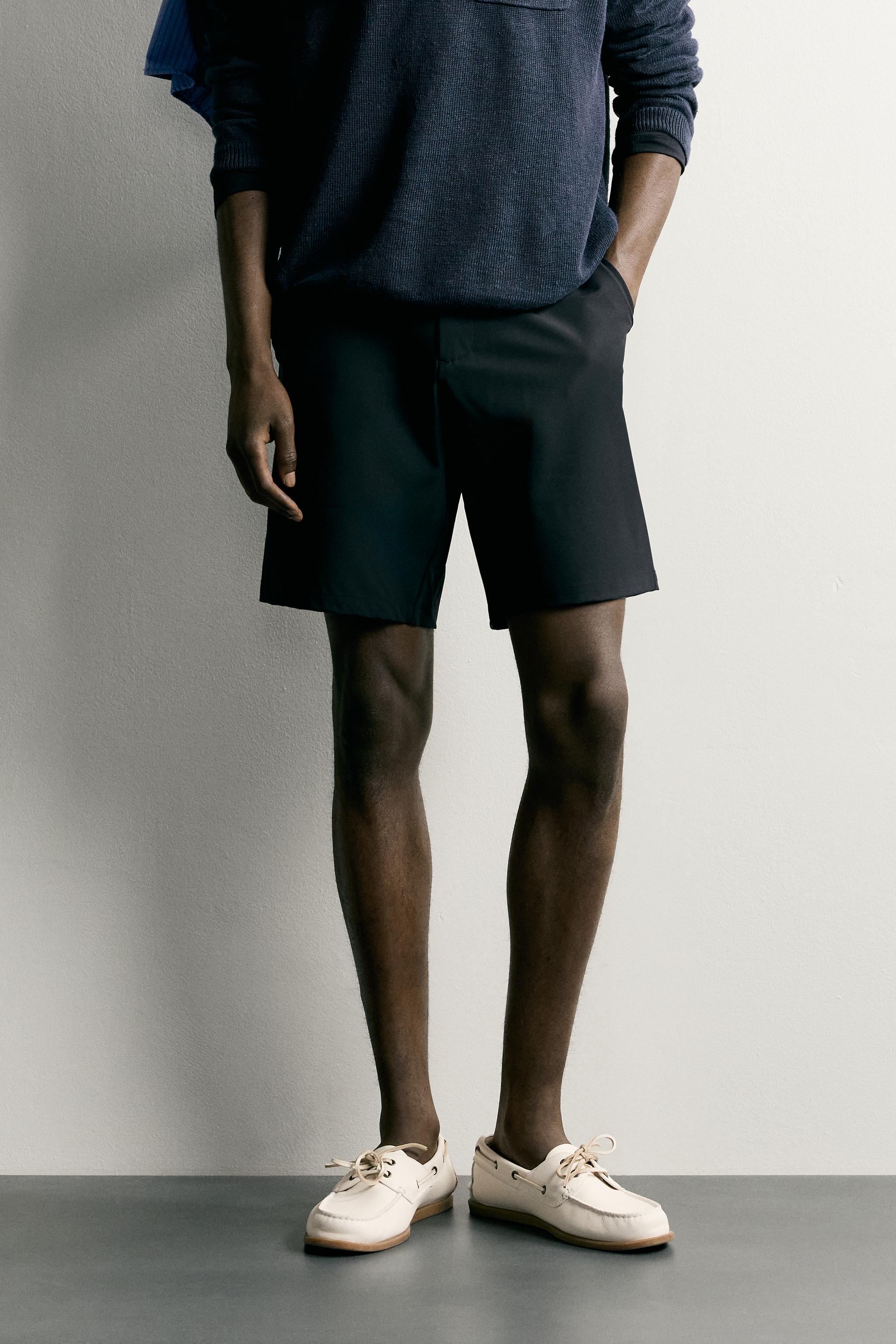 COMFORT TECHNICAL SHORTS — Navy blue
