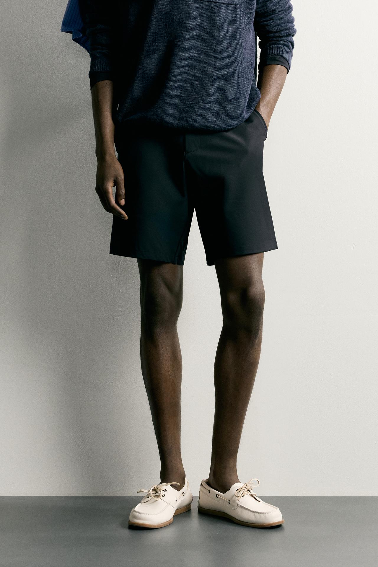 COMFORT TECHNICAL SHORTS — Navy blue