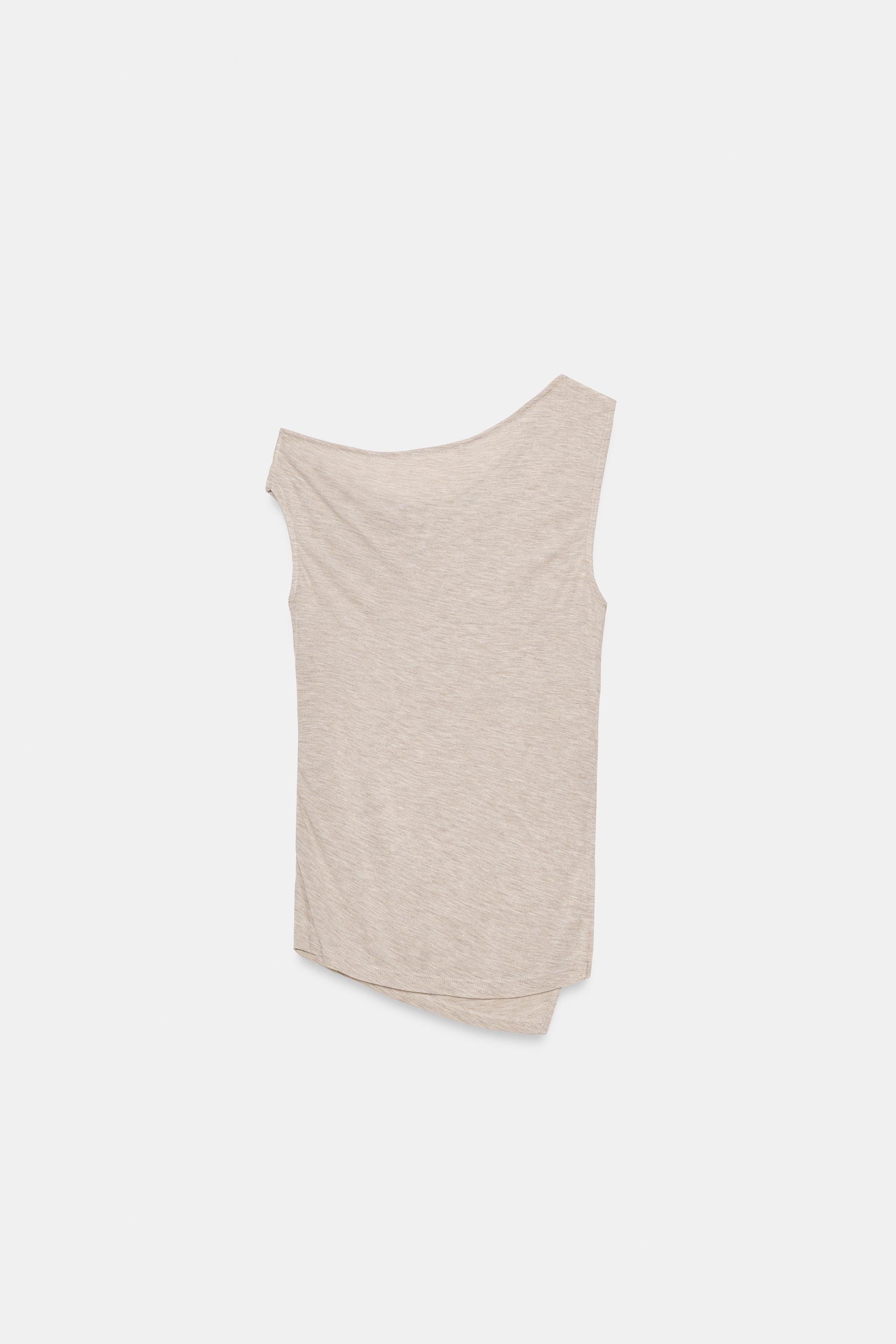 DRAPED ASYMMETRIC TOP