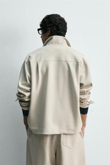 CHEMISE RELAXED FIT INTERLOCK - pierre de Zara - Image 2