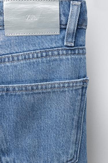 JEAN LARGE EFFET BRILLANT - Bleu de Zara - Image 3