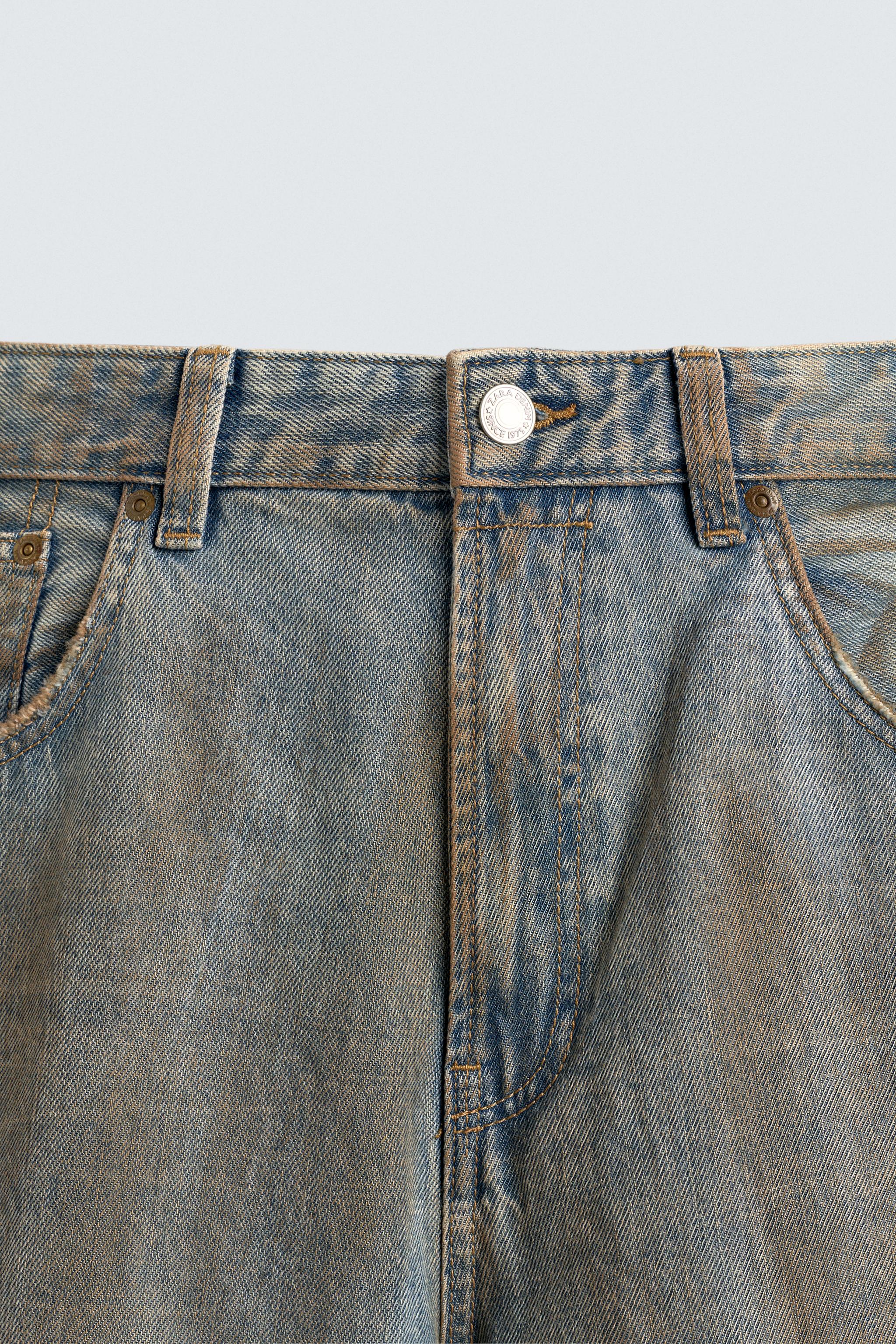 VINTAGE WASH BAGGY FIT JEANS
