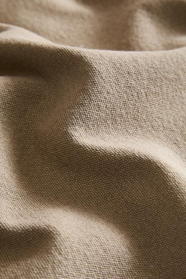WASHED COTTON NAPKIN - GREENISH by Zara - Image 3