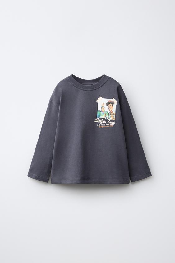 TOY STORY © DISNEY PIXAR PRINT T-SHIRT - Anthracite grey by Zara - Image 0