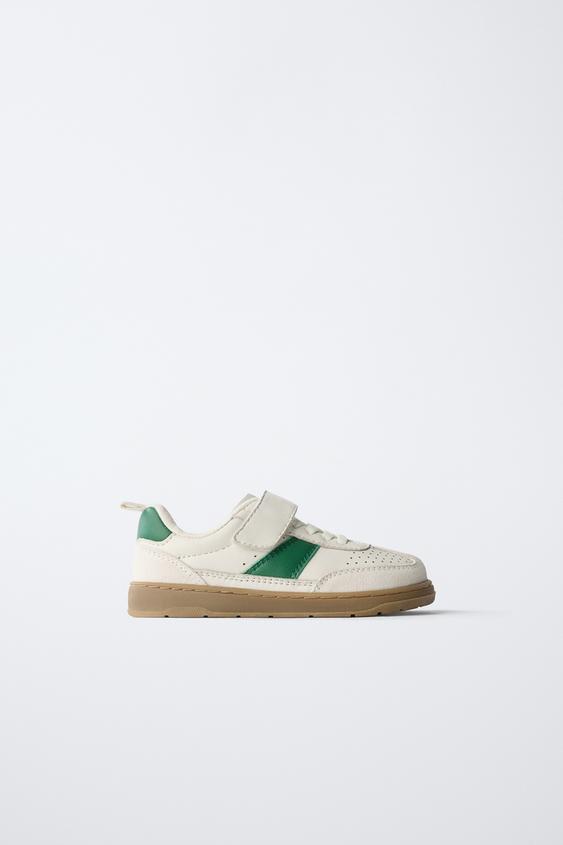 LEATHER BAREFOOT TRAINERS - White de Zara - Imagen 0
