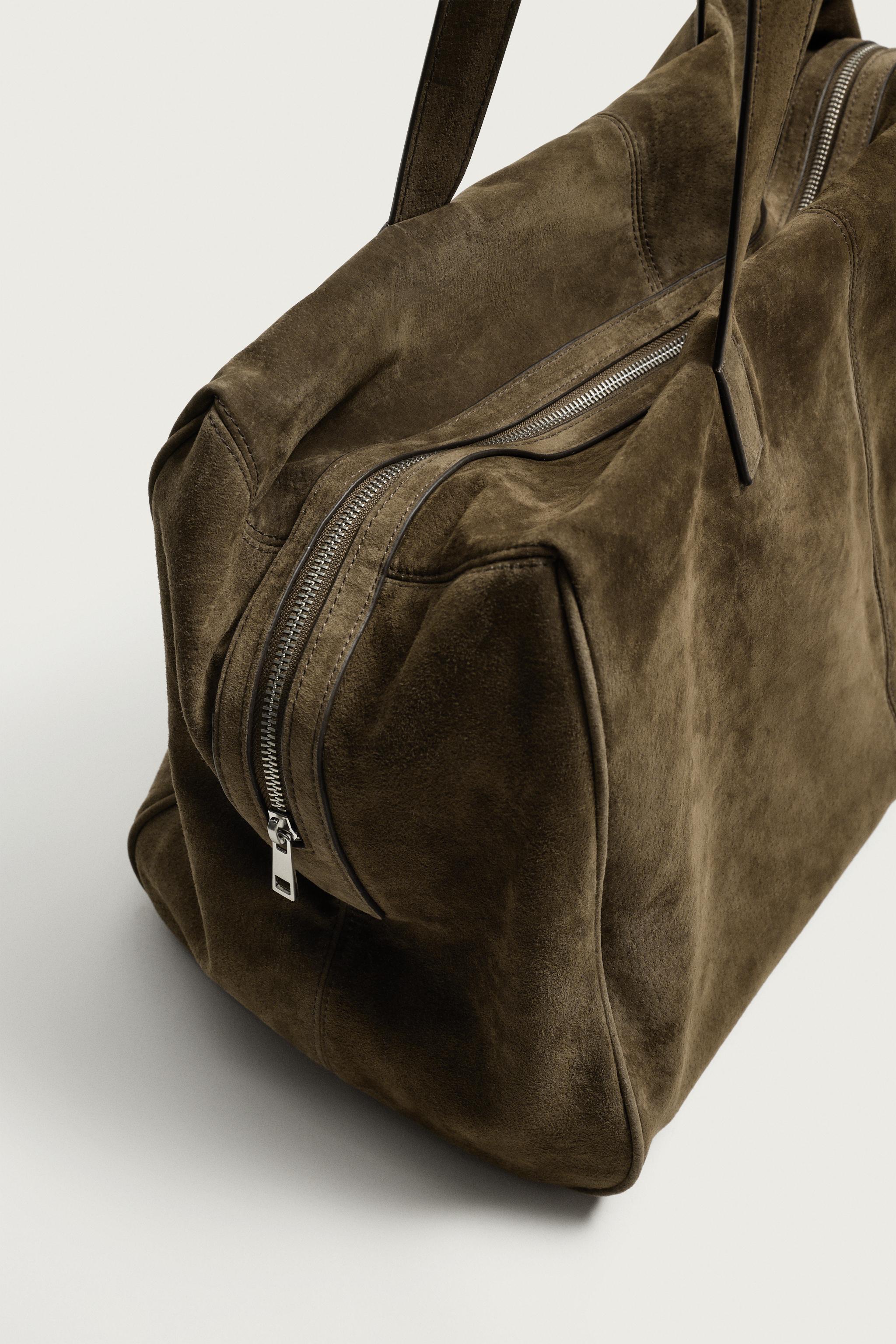 LEATHER TRAVEL BAG