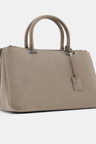 CITYBAG DOUBLE ANSE - Gris taupe de Zara - Image 11