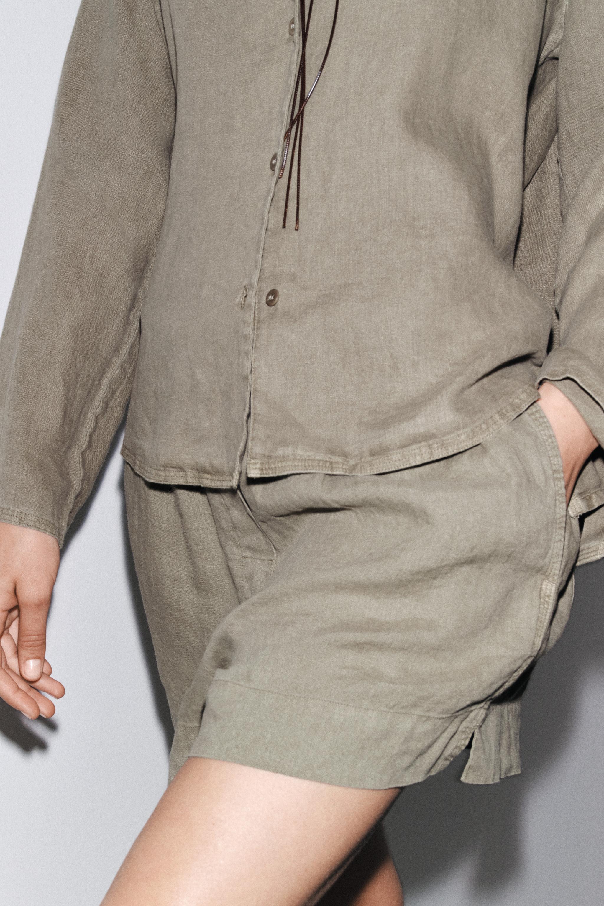 レディースグレーショートパンツ | ZARA 日本