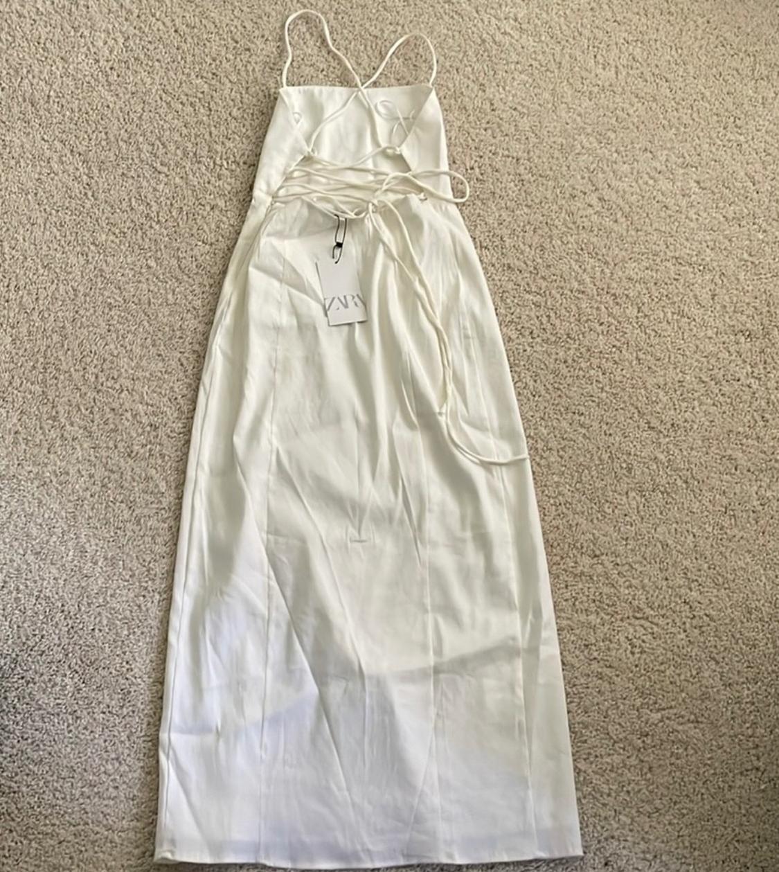 VESTIDO CON LINO - Image 2